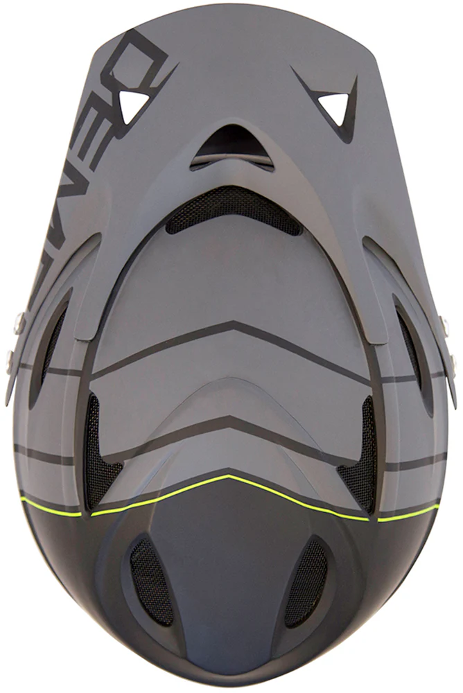 Demon Podium Full Face Bicycle Helmet- Black/Grey - Image 4