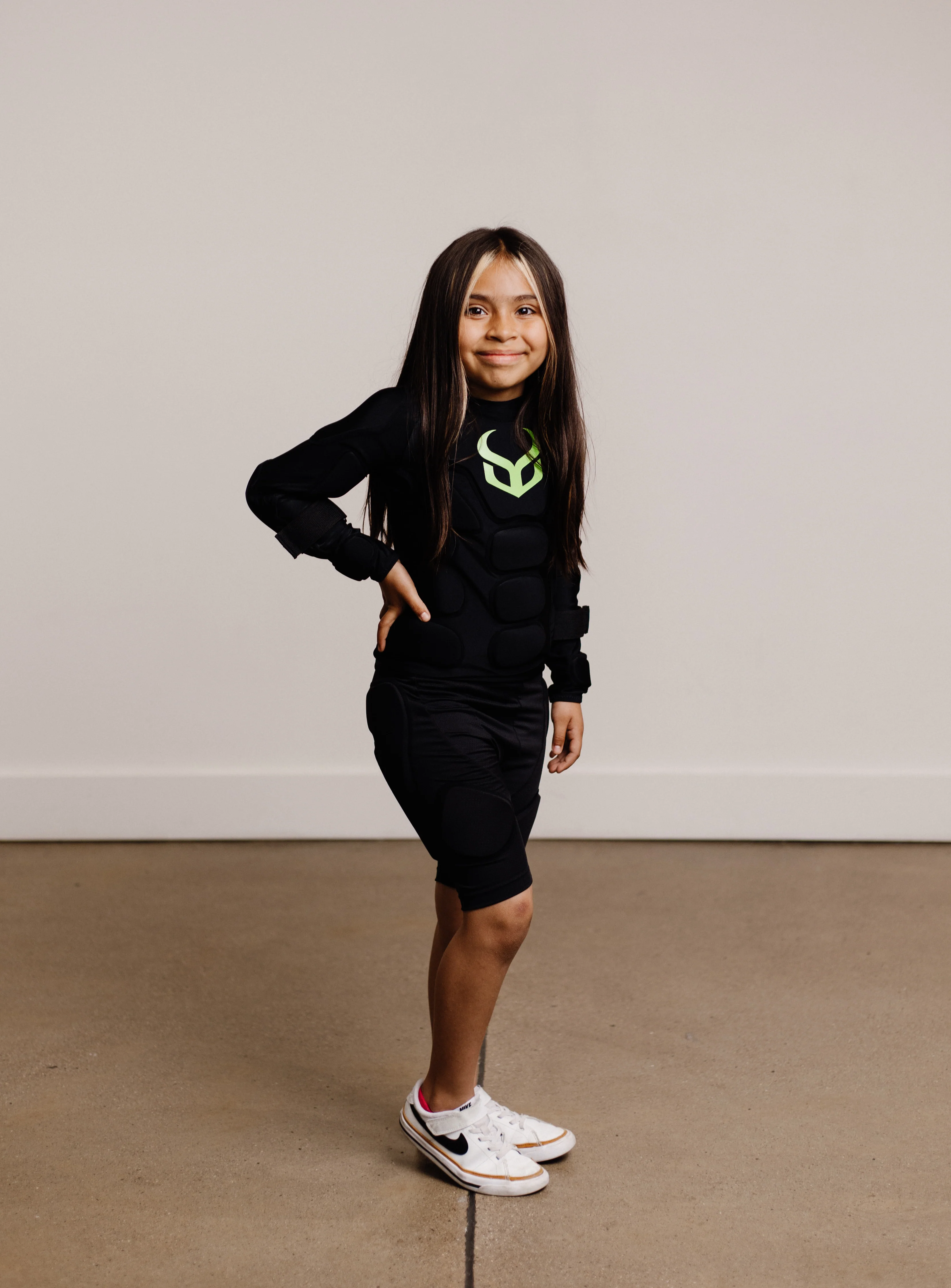 Demon Lil' Ripper Kids Padded Shorts - Image 5