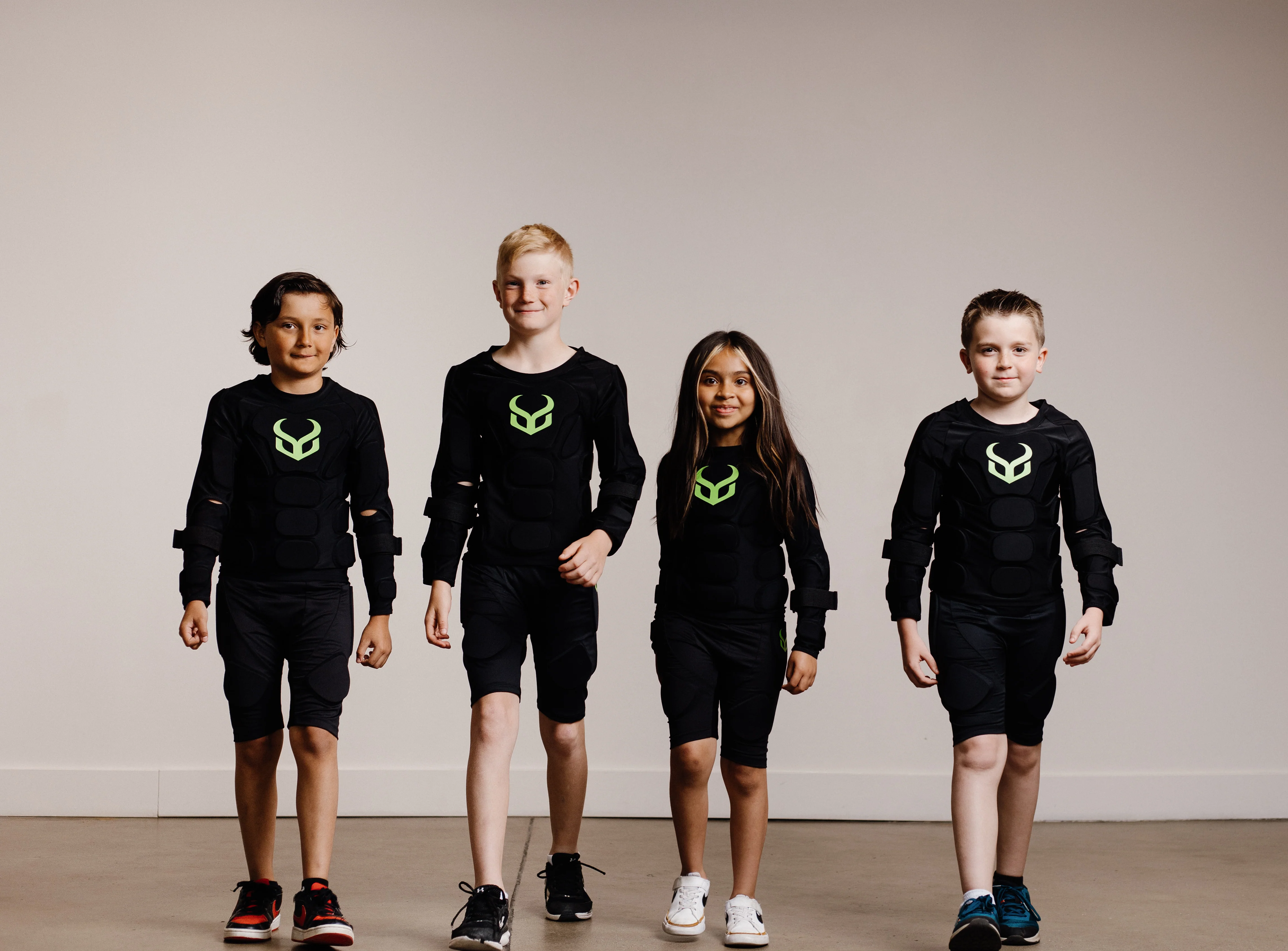 Demon Lil' Ripper Kids Padded Shorts - Image 6