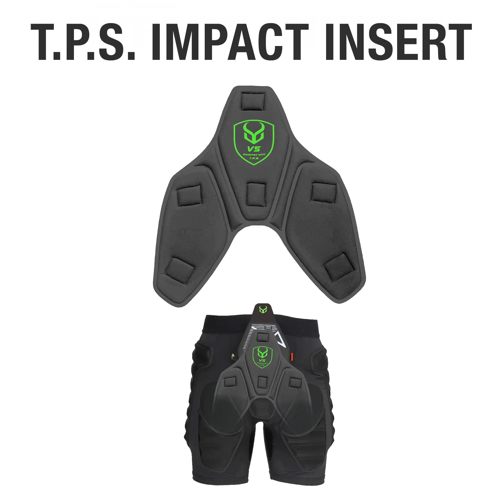 Demon United X V7 D3O® A.I. Men's Impact Shorts | Snowboard - Image 5