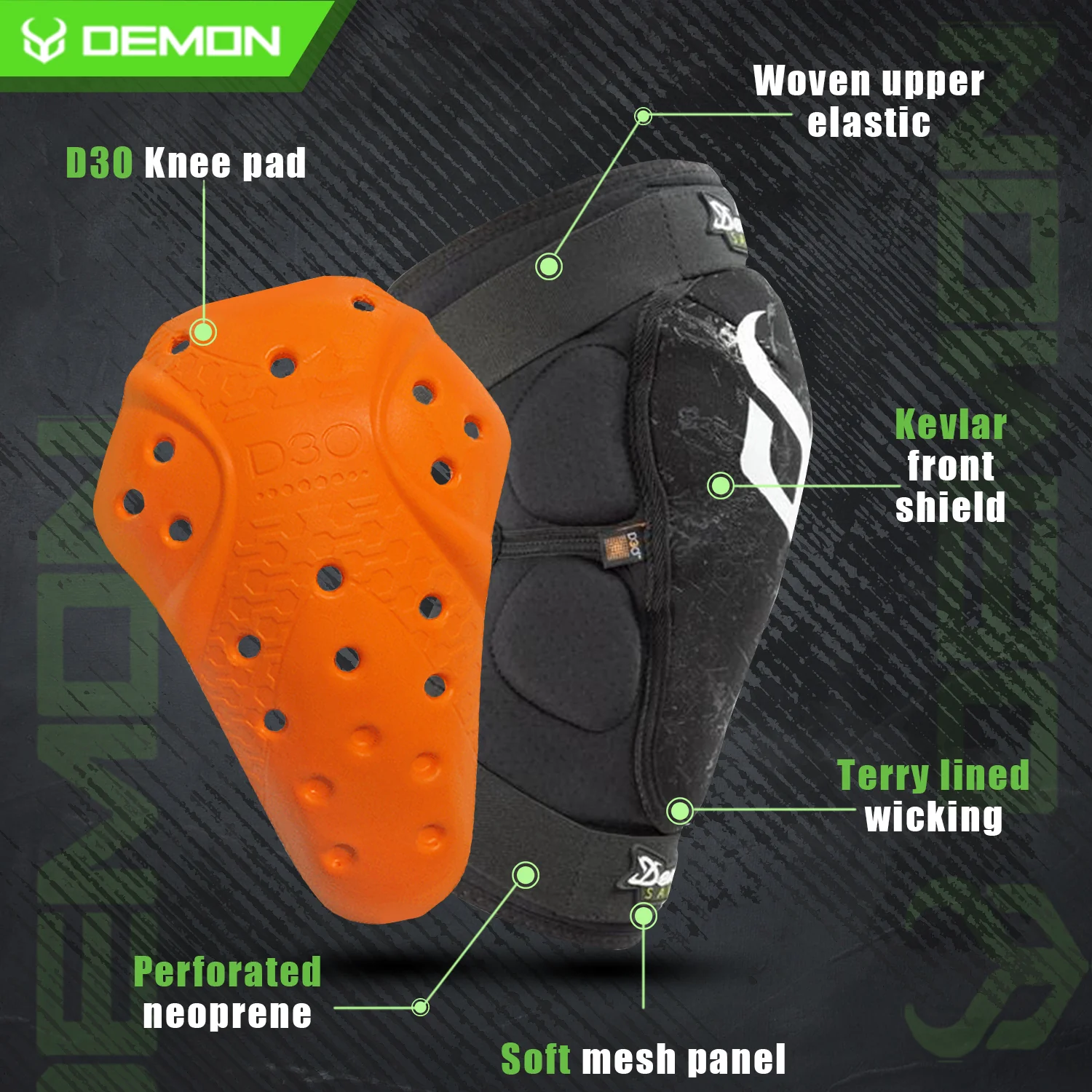 Demon Hyper Knee X V3 D3O - Image 5