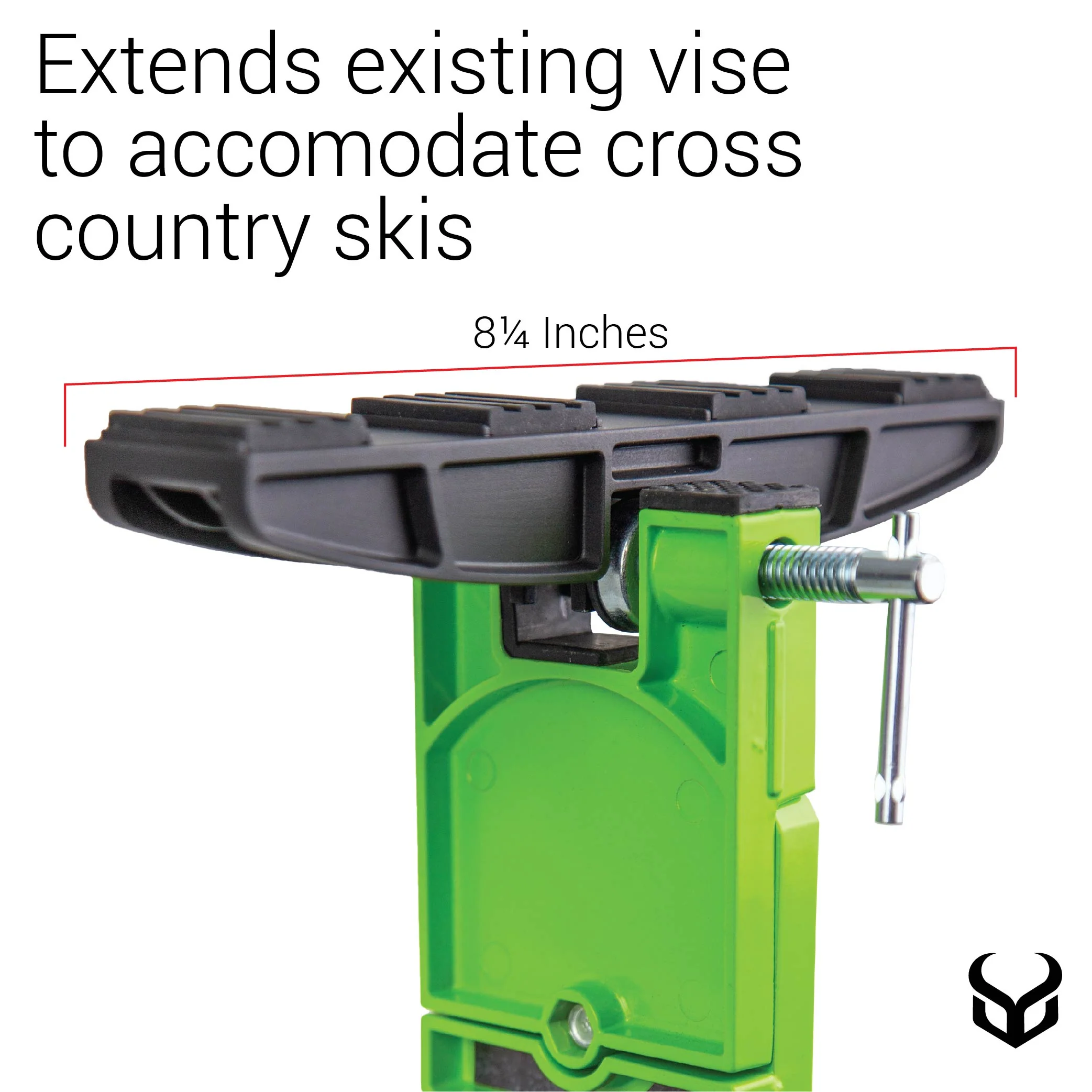 Demon X Universal Ski and Snowboard Vise Adapter (Pair) with File Brush (Vise not included))- NO ORIGINAL PACKAGING/BOX - Image 4